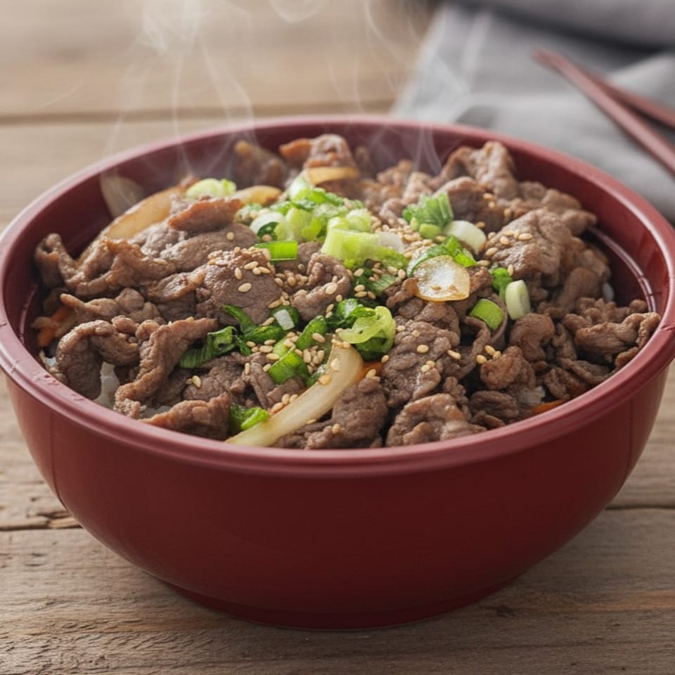 Delicious Bulgogi Bowl Awaits