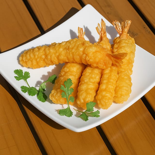 Shrimp Tempura.